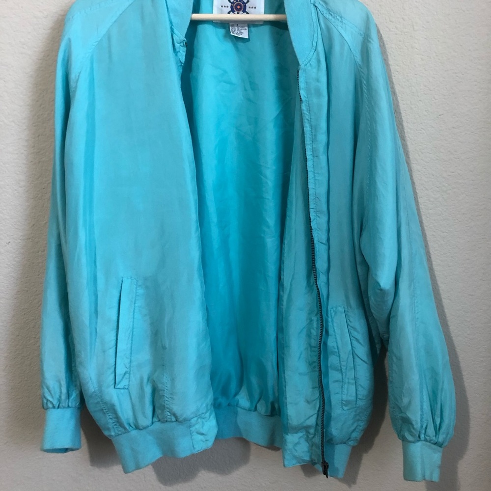 vintage silk jacket